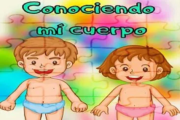 פאזל של Partes del cuerpo humano