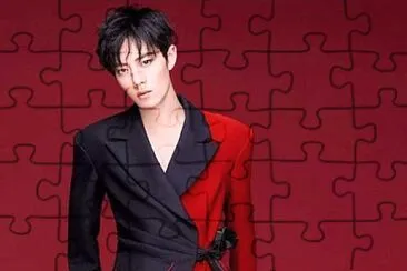 Chinese actor  Xiao Zhan jigsaw puzzle