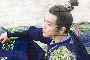 Chinese actor  Xiao Zhan jigsaw puzzle
