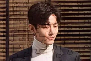 Chinese actor  Xiao Zhan jigsaw puzzle