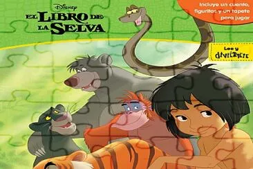 Rompecabezas del libro de la selva jigsaw puzzle