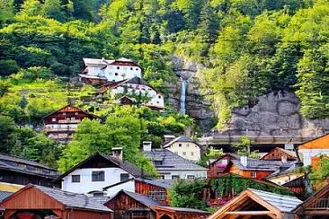 Lago Hallstatt-Austria jigsaw puzzle