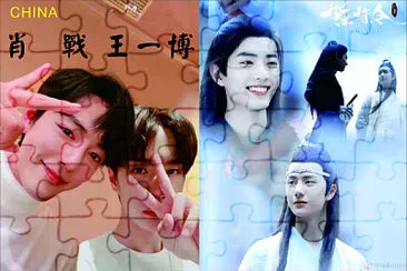 Chinese actor Xiao Zhan / Wang Yibo