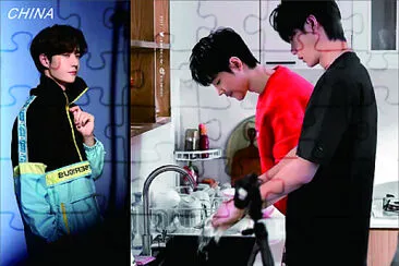 Chinese actor Xiao Zhan / Wang Yibo