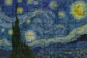 A noite estrelada jigsaw puzzle