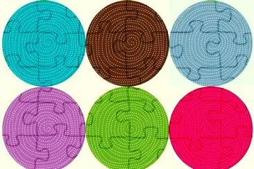 draw jigsaw puzzle