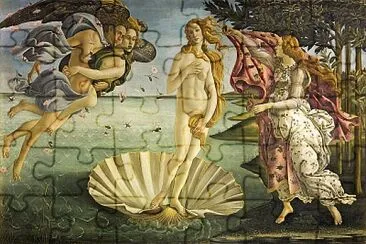 Nacimiento de Venus de Boticelli
