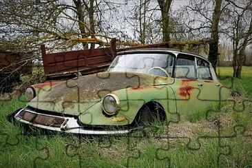 פאזל של voiture