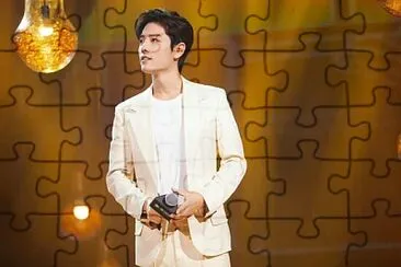 Chinese actor  Xiao Zhan jigsaw puzzle