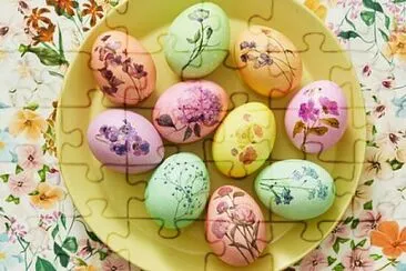 Easter eggs jigsaw puzzle