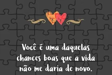 de: Sarah para: Matheus jigsaw puzzle