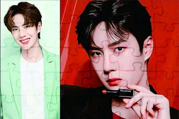 Chinese actor Wang Yibo jigsaw puzzle