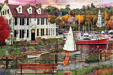 風景油畫 jigsaw puzzle