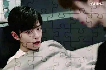 Chinese actor Xiao Zhan jigsaw puzzle