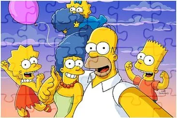 Simpson jigsaw puzzle