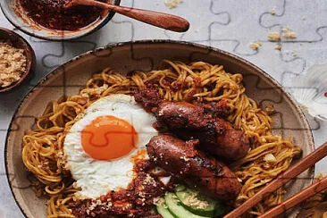 פאזל של Sossidgey Garlic Noodles