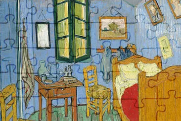 Van Gogh 's Bedroom jigsaw puzzle