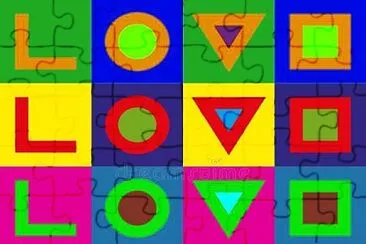 draw jigsaw puzzle