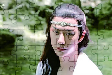Chinese actor Wang Yibo jigsaw puzzle