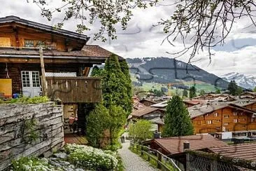 Gstaad-Suiza jigsaw puzzle
