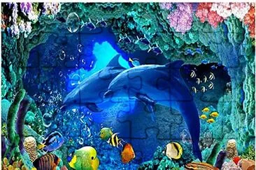 Acuario colorido jigsaw puzzle