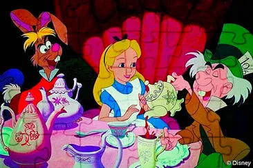 Alicia en el pais de las maravillas jigsaw puzzle