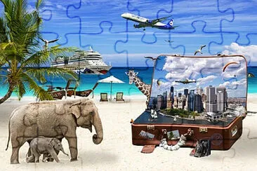 Toy jigsaw puzzle