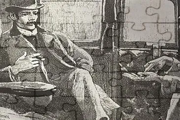 Quebra cabeça livro “ O livre de Bakerville”