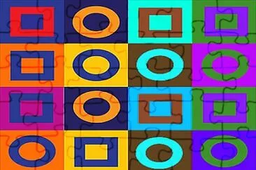 draw jigsaw puzzle