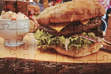 a jigsaw puzzle
