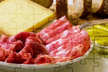 a jigsaw puzzle