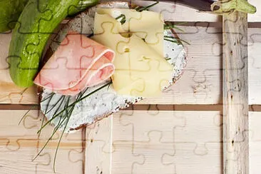 a jigsaw puzzle