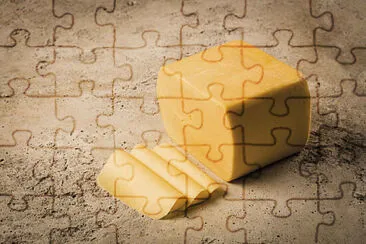 a jigsaw puzzle