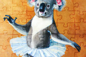 Dancing Koala jigsaw puzzle