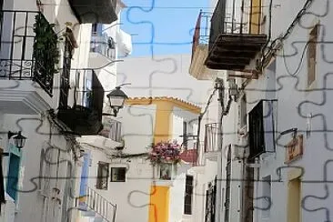 Dalt Vila-Ibiza jigsaw puzzle