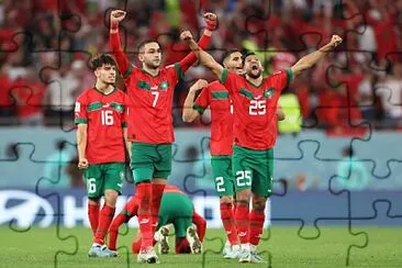 Morocco national football team jigsaw puzzle