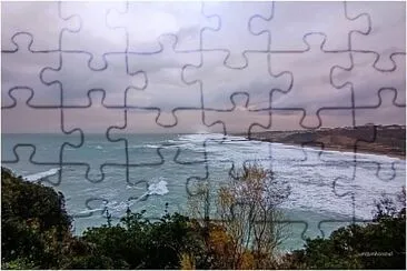 פאזל של Esplanade Saint Martin- Biarritz