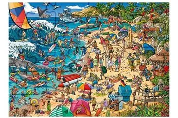 Folie a la plage jigsaw puzzle