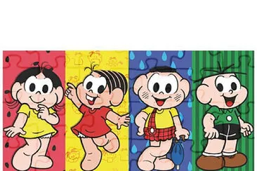 פאזל של turma da monica