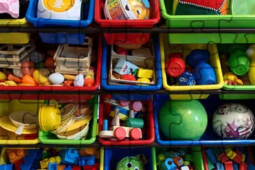 Toy jigsaw puzzle