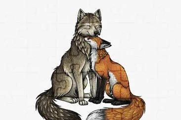 Fox and Wolf