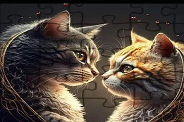 gatos jigsaw puzzle