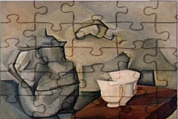 Juan Gris le livre 1911 jigsaw puzzle