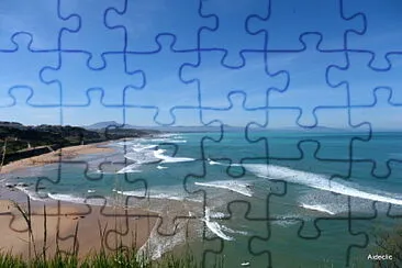 la Côte des Basques Biarritz jigsaw puzzle