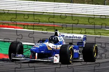 F 1 Willians DAMON HIL jigsaw puzzle