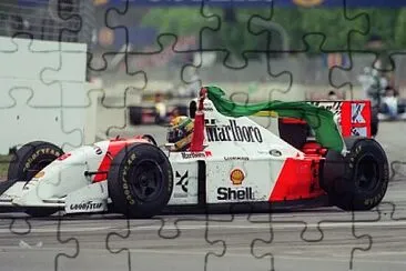 Maclaren 1993 jigsaw puzzle