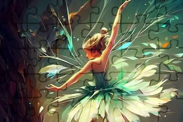 BALLERINA jigsaw puzzle