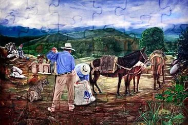 Campesinos jigsaw puzzle