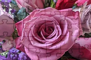 flor rosa jigsaw puzzle