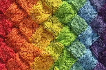 Tejido jigsaw puzzle